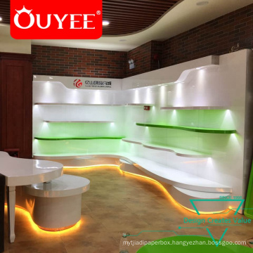 High End Display Furniture Store Fixture Cosmetic Showroom Design